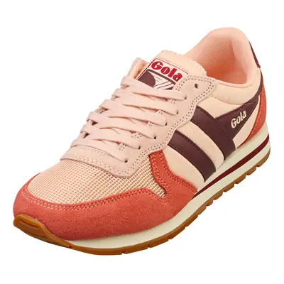 (4) Gola Daytona Womens Fashion Trainers in Pearl Pink