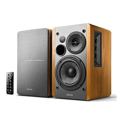 Edifier R1280DB Powered Bluetooth Bookshelf Speakers - Optical Input - Wireless Studio Monitors 