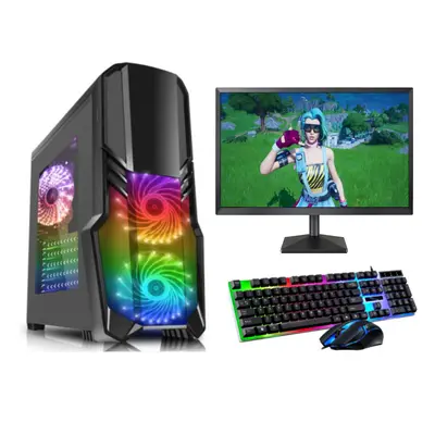 FCS Gaming PC Bundle With Core i5-4570 Processor & 19" Screen