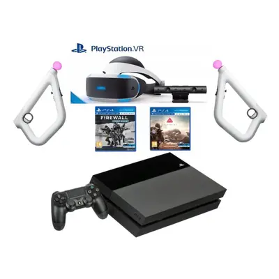 PS4 Console + PSVR Headset Camera Aim controllers Games PlayStation