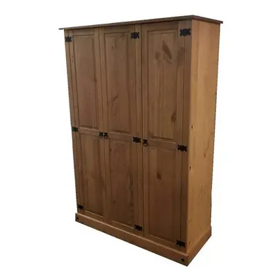 Corona Budget Door Wardrobe Solid Pine Bedroom Furniture