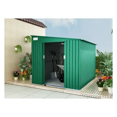 Newton Lean to Metal Shed x 8.4 Green