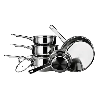 5 Piece Cookware Set, Stainless Steel