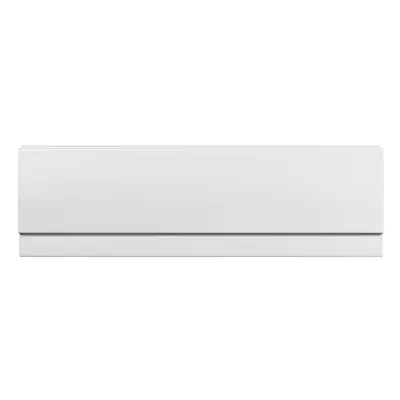 1500mm Front Bathtub Panel Bathroom High Gloss White Acrylic