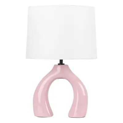 Table Lamp ABBIE Ceramic Pink