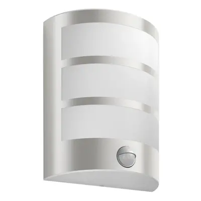 Philips myGarden Python LED Outdoor Wall Light with Motion Sensor (1 x W, V LED Light) - Stainle