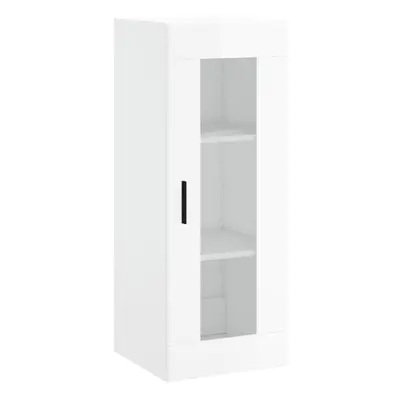 (high gloss white) vidaXL Wall Mounted Cabinet Bathroom Cabinet Storage Cabinet Cupboard White