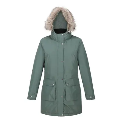 (12 UK, Dark Forest Green) Regatta Womens/Ladies Voltera Heated Waterproof Jacket