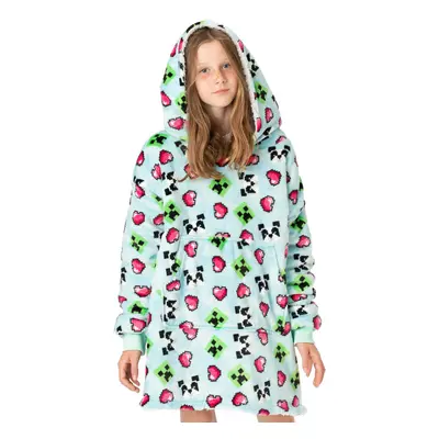 Minecraft Girls Panda Hoodie Blanket