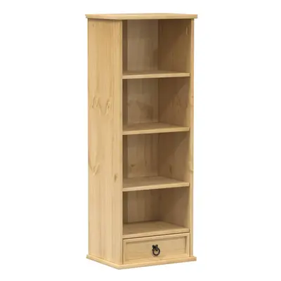 vidaXL CD Cabinet Display Cabinet Storage Cupboard Bookcase Solid Wood Pine