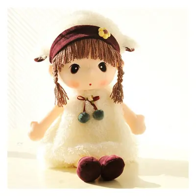 (white) 40cm Large Cartoon Doll Mayfair Stuffed Plush Toy Wedding Rag Doll Christmas Gift Girl's