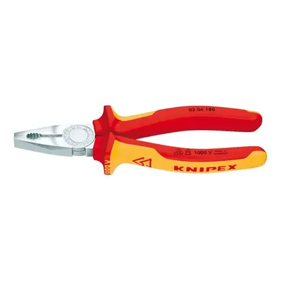 Knipex 06 SBE Fully Insulated Combination Pliers, 180mm