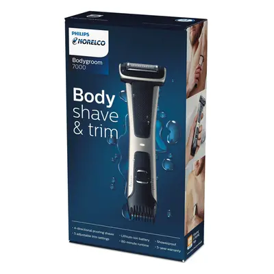 Philips Norelco Bodygroom Body Shave & Trim BG7030/49 Lithium Ion Power Groomer