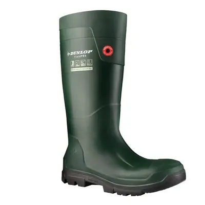 (10 UK, Green/Black) Dunlop Unisex Adult Purofort FieldPRO Wellington Boots