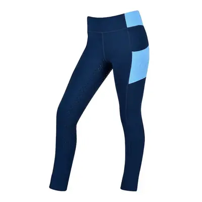 (10 Years, Naval Academy/Coastal Blue) Dublin Childrens/Kids Everyday Horse Riding Tights