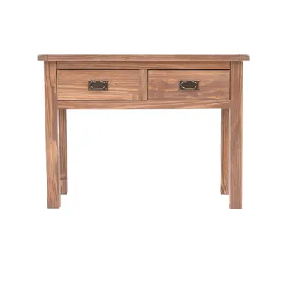 Console Table Drawer Dark Oak Hallway Furniture with Storage Country Unit