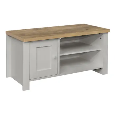 Birlea Highgate Small TV Unit - Grey & Oak