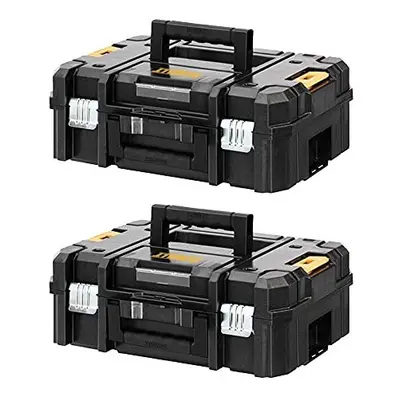 DeWalt DWST1-70703 TSTAK II Power Tool Storage Twin Pack T4TKIT-842