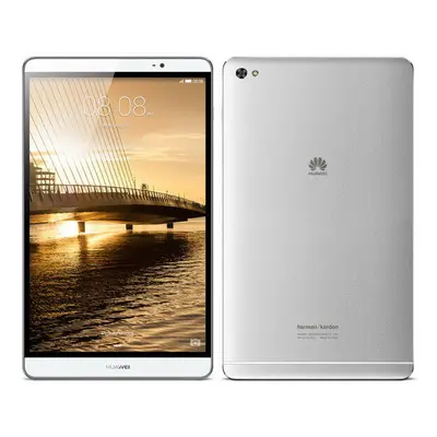 Huawei MediaPad M2 8.0 2GB RAM/16GB ROM, Silver/ White Panel 4G LTE