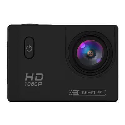 (Black) Wifi HD 1080P Wide Angle Degree Waterproof Sportscamera