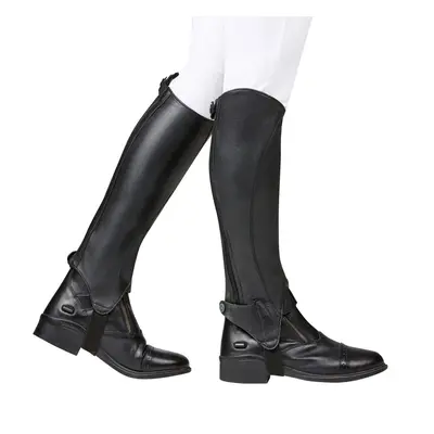 (Black, Adults Medium) Dublin Opulent Half Chaps