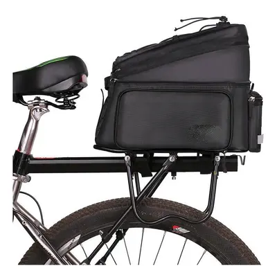 26L Rainproof Bicycle Rear Rack Seat Saddle Bag Cycling Bike Tail Storage Bag Bike Bag with Rain