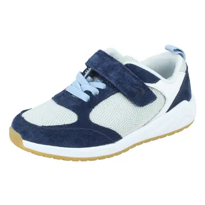 (Navy, UK Child) Unisex Childrens Clarks Casual Trainers Aeon Flex - G Fit