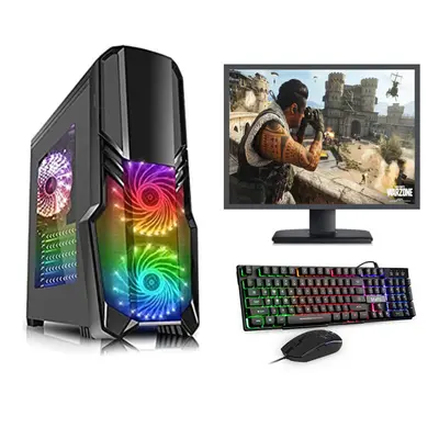 FCS Fast Gaming PC Full Setup Core i7-4770 16GB 1TB Windows 4GB GTX1050Ti