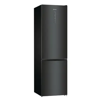 Hisense 60/40 Frost Free Fridge Freezer - Stainless Steel / Black - C Rated