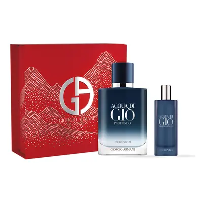 Giorgio Armani Acqua Di Gio Profondo 100ml EDP & 15ml Travel Spray