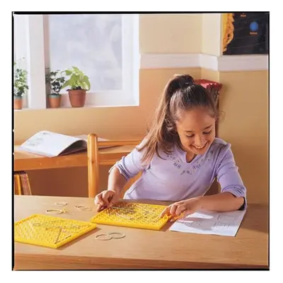 LEARNING RESOURCES LER0153 GEOBOARD X PLASTIC 10-PK