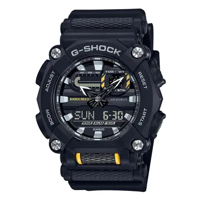 Casio G-Shock Quartz Black Dial Resin Strap Men's Watch GA-900-1AER