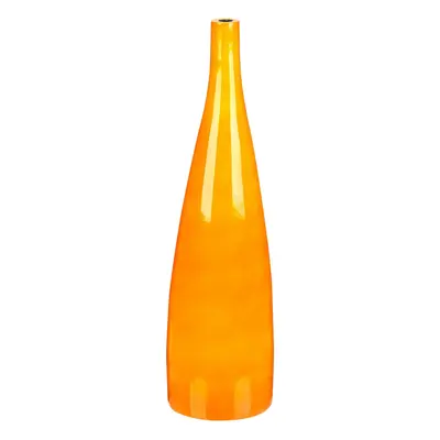 Flower Vase SABADELL Ceramic cm Orange