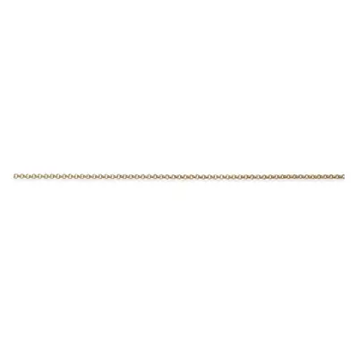 (18) Jewelco London 9ct Yellow Gold - Tight-linked Round Belcher Pendant Chain Necklace - 2.1mm 