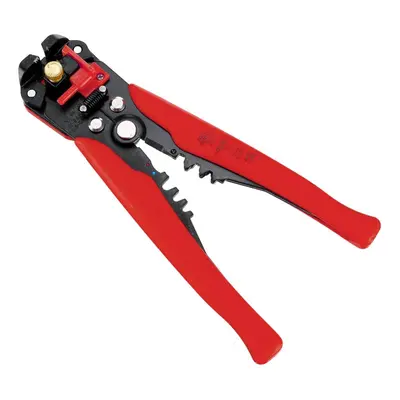 (Red) Self-Adjusting Insulation Wire Stripper Cutter Crimper Terminal Tool Cable Pliers