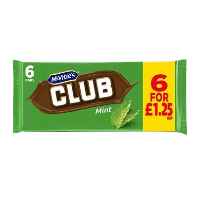 McVitie's Club Mint 22g (132g) (Case of 12)