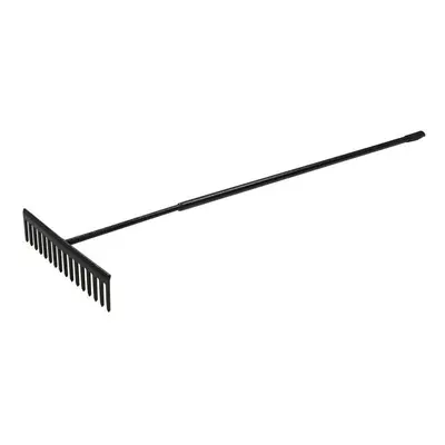 16 Tines Heavy Duty Steel Asphalt Rake Road Driveway Car Park Gravel Aggregate