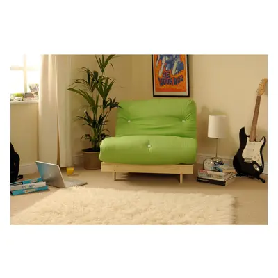 (Lime, 3ft Single) Ayr Luxury Futon Set