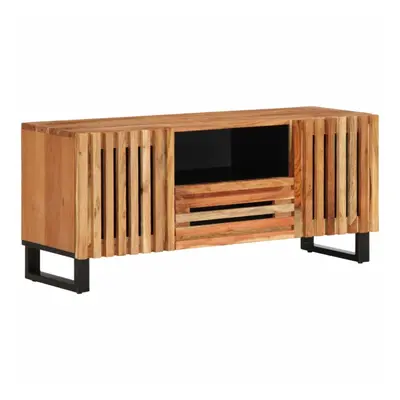 (brown, solid acacia wood) vidaXL TV Cabinet TV Stand Entertainment Centre Media Unit TV Unit So