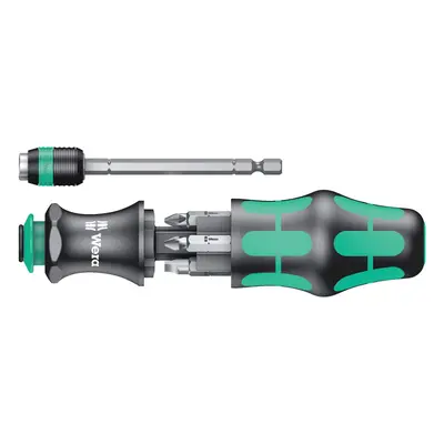 Wera Kraftform compact 20a bit set, black green