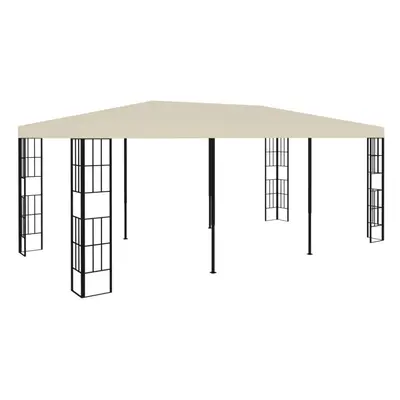 Garden Furniture Set Gazebo 3x6 m Cream