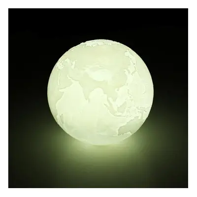 18cm 3D Earth Lamp USB Rechargeable Touch Sensor Color Changing LED Night Light Gift DC5V