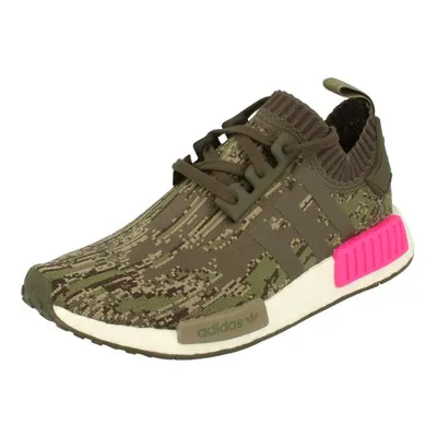 (3.5 (Adults')) Adidas Originals Nmd_R1 Pk Mens Running Trainers Sneakers Shoes Prime Knit