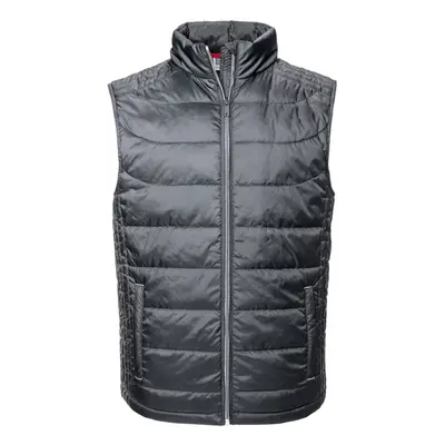 (M, Iron Grey) Russell Mens Nano Bodywarmer