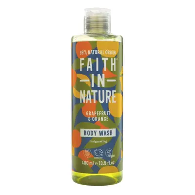 Faith In Nature Body Wash - Grapefruit &Orange -400ml ( pack of )