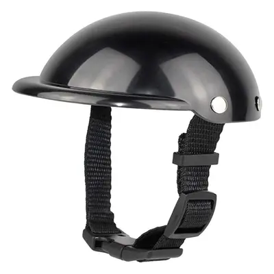 (M) Pet Motorcycle Helmet Cap Riding Dog Photo