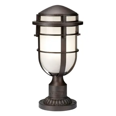 Outdoor IP44 Bulb Wall Ground Pedestal Victorian Bronze LED E27 100W