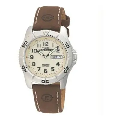 Timex Expedition Mens Traditional Silver / Brown - Watch