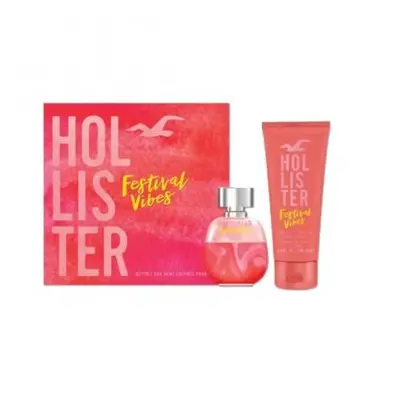 Hollister Festival Vibes Gift Set 50ml EDP & 100ml Body Lotion