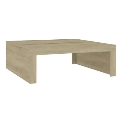 vidaXL Coffee Table Sonoma Oak Chipboard Living Room Couch End Sofa Table